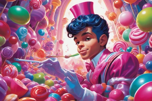candy boy,candy crush,colorful balloons,ringmaster,orbeez,candy store,confectionery,candy shop,happy birthday balloons,pink balloons,sugar candy,bubble gum,hatter,jester,candy,ball pit,candies,star balloons,rainbow color balloons,confectioner,Conceptual Art,Fantasy,Fantasy 20