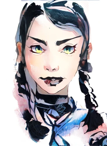 vampire lady,winterblueher,vampire woman,chainlink,bjork,ghost girl,psychic vampire,vampire,piko,child girl,hinata,raven girl,goth woman,watercolor sketch,girl with speech bubble,widow's tears,girl portrait,watercolor blue,png transparent,watercolor paint,Common,Common,Japanese Manga