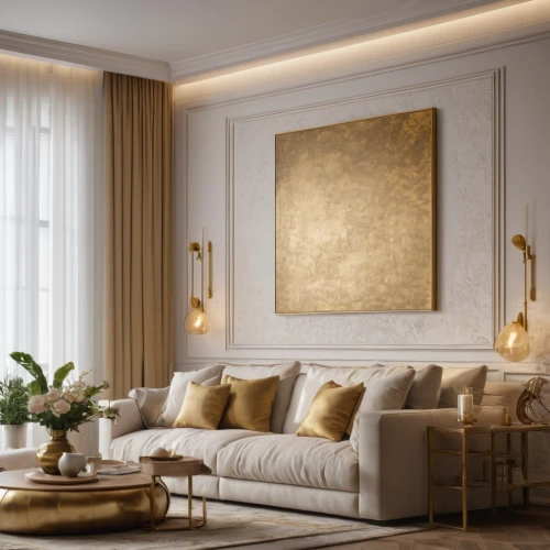 gold stucco frame,gold wall,luxury home interior,contemporary decor,modern decor,gold foil corner,interior decoration,interior decor,livingroom,sitting room,living room,apartment lounge,gold lacquer,interior design,decorates,gold paint strokes,decor,interior modern design,gold leaf,search interior solutions,Photography,General,Natural
