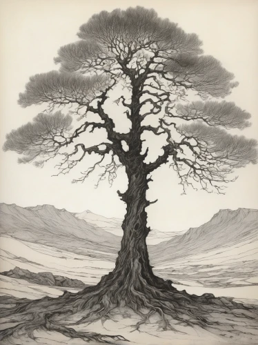 edward lear,elm tree,the japanese tree,vinegar tree,oak tree,old gnarled oak,bodhi tree,the branches of the tree,rosewood tree,fig tree,celtic tree,old tree,rowan-tree,isolated tree,lone tree,the roots of trees,ash tree,ash-maple trees,adansonia,argan tree,Illustration,Black and White,Black and White 28
