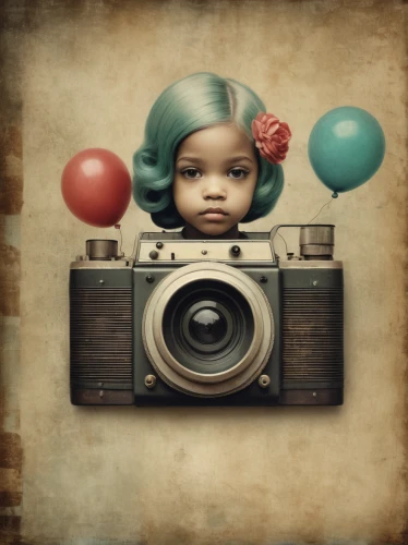 photographing children,vintage girl,vintage camera,vintage children,photo-camera,vintage background,a girl with a camera,little girl with balloons,portrait photographers,camera illustration,vintage theme,vintage doll,vintage boy and girl,photo camera,vintage art,camerist,vintage woman,antique background,photographs,photomontage,Illustration,Abstract Fantasy,Abstract Fantasy 06