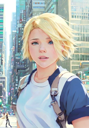 darjeeling,sci fiction illustration,blonde girl,game illustration,cg artwork,blond girl,world digital painting,action-adventure game,girl with speech bubble,rosa ' amber cover,city ​​portrait,blonde sits and reads the newspaper,main character,pedestrian,a pedestrian,background image,blonde woman,background images,elsa,cool blonde,Common,Common,Japanese Manga