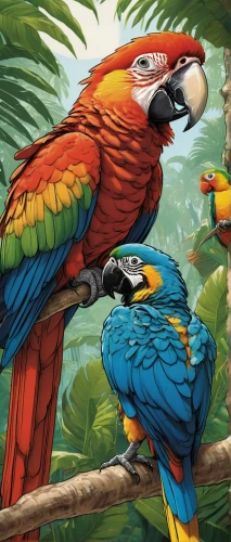 macaws of south america,macaws,macaws blue gold,tropical birds,couple macaw,sun conures,parrots,blue and yellow macaw,parrot couple,macaw hyacinth,scarlet macaw,macaw,colorful birds,yellow macaw,blue macaws,blue and gold macaw,beautiful macaw,passerine parrots,tropical animals,rainbow lorikeets,Illustration,American Style,American Style 01