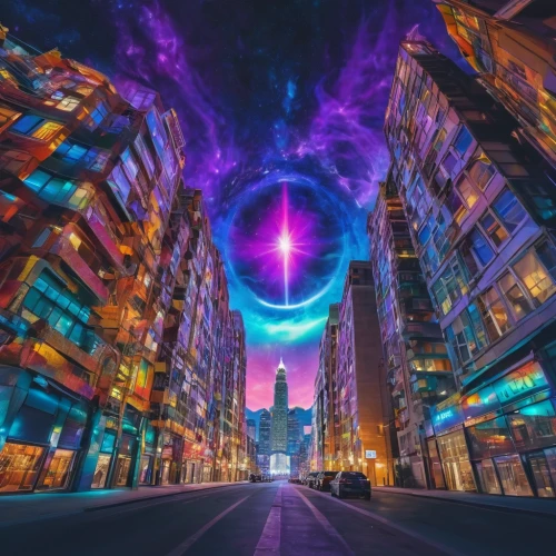 fantasy city,colorful city,metropolis,world digital painting,skycraper,planet alien sky,under the moscow city,space art,baku eye,moscow city,cityscape,futuristic landscape,fantasy picture,dubai,sky city,city at night,sky space concept,moscow,ultraviolet,libra,Illustration,Realistic Fantasy,Realistic Fantasy 20