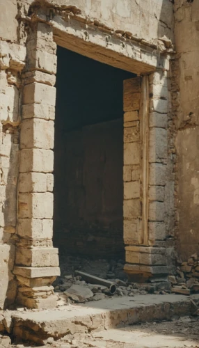 doorway,qasr al watan,qasr al kharrana,qasr amra,ruin,herculaneum,door to hell,caravansary,creepy doorway,old door,pompeii,empty tomb,ruins,qasr azraq,quasr al-kharana,mausoleum ruins,el djem,main door,el jem,nizwa,Photography,Documentary Photography,Documentary Photography 01