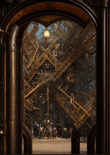 art nouveau frames,louvre,art nouveau frame,beautiful frame,the door,openwork frame,versailles,arc de triomphe,frame ornaments,the framework,orsay,grandfather clock,steampunk,burr truss,notredame de paris,hall of the fallen,paris,louvre museum,french train station,ornate,Game Scene Design,Game Scene Design,Steampunk