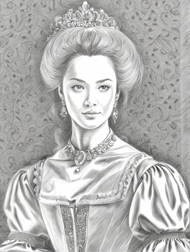 queen anne,elizabeth i,elizabeth ii,princess sofia,victorian lady,monarchy,portrait of a woman,iulia hasdeu castle,miss circassian,celtic queen,female portrait,queen s,venetia,vintage drawing,cepora judith,gothic portrait,jane austen,catarina,old elisabeth,malcesine,Design Sketch,Design Sketch,Character Sketch