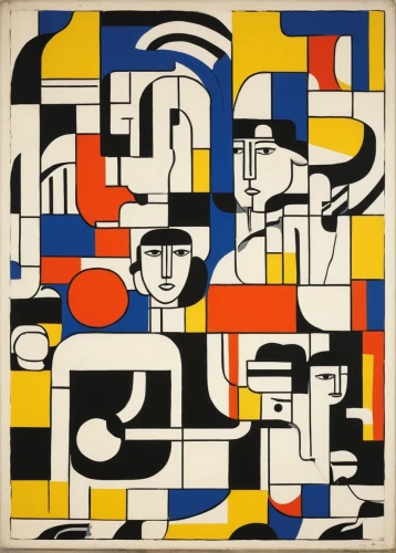 parcheesi,cubism,blotter,roy lichtenstein,mondrian,braque francais,abstract cartoon art,chess icons,robot icon,ceramic tile,modern pop art,art deco,motif,wall plate,tile,abstract corporate,postit,tiles shapes,cd cover,futura,Art,Artistic Painting,Artistic Painting 39