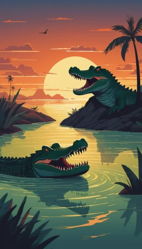 alligator alley,alligators,south american alligators,american alligators,crocodiles,salt water crocodile,crocodile,saltwater crocodile,alligator,young alligators,freshwater crocodile,marsh crocodile,jurassic,philippines crocodile,alligator lake,crocodilian,gator,tropics,little crocodile,everglades,Illustration,Vector,Vector 05