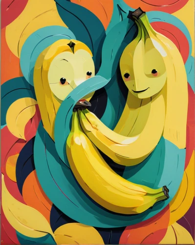 banana family,dolphin bananas,bananas,banana,banana cue,banana peel,monkey banana,nanas,superfruit,banana tree,banana trees,saba banana,ripe bananas,banana plant,banana apple,anthropomorphized animals,parrot couple,fruit icons,banana dolphin,swirl,Illustration,Vector,Vector 06