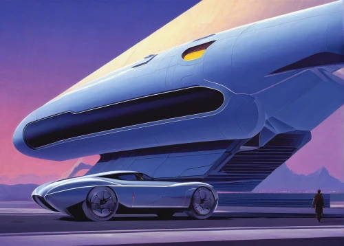 futuristic car,chrysler concorde,supersonic transport,futuristic art museum,futuristic landscape,jaguar xj13,futuristic architecture,futuristic,starship,moon car,spaceship,concept car,supersonic aircraft,jaguar xj220,tail fins,space ship,concorde,spaceship space,thunderbird,porsche 917,Conceptual Art,Daily,Daily 27