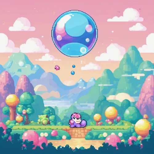 wishing well,bubble mist,fairy world,pixaba,bubble,bubbles,small bubbles,liquid bubble,water game,tiny world,magical adventure,bubbletent,soap bubbles,dream world,water games,kirby,talk bubble,crystal ball,acid lake,pixel art,Unique,Pixel,Pixel 02