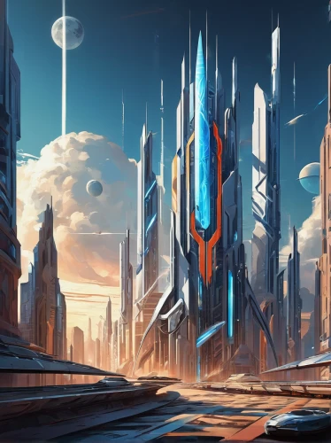 futuristic landscape,scifi,ancient city,sentinel,fantasy landscape,ice planet,sci fi,alien world,sci - fi,sci-fi,fantasy city,metropolis,futuristic architecture,sci fiction illustration,alien planet,sky space concept,cityscape,concept art,citadel,barren,Conceptual Art,Sci-Fi,Sci-Fi 06