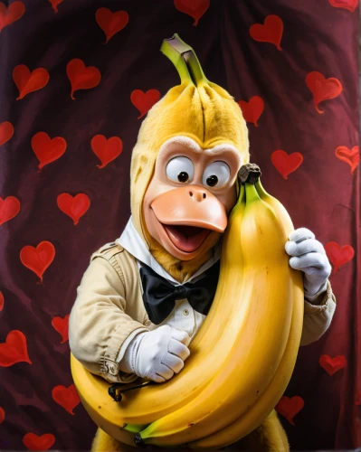 monkey banana,banana,bananas,nanas,saba banana,banana cue,banana peel,banana family,banana apple,bert,schisandraceae,valentin,superfruit,romantic portrait,kong,happy valentines day,ripe bananas,saint valentine's day,mangifera,st valentin,Illustration,Retro,Retro 18