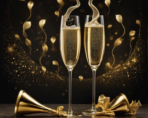 champagne stemware,champagen flutes,champagne flute,sparkling wine,christmas gold foil,new year's eve 2015,gold foil christmas,champagne glasses,new year celebration,new year clipart,champagne glass,silvester,new year's eve,happy new year,new year's greetings,gold new years decoration,prosecco,gold foil shapes,new year discounts,gold foil dividers,Illustration,Realistic Fantasy,Realistic Fantasy 40