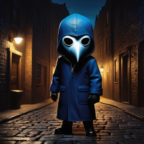 hooded man,spy,blue parrot,extraterrestrial,nite owl,robber,doctor who,blue demon,hitchcock,spy visual,money heist,play escape game live and win,blackbirdest,secret agent,extraterrestrial life,hooded,balaclava,detective,masked man,bombyx mori,Illustration,Abstract Fantasy,Abstract Fantasy 22