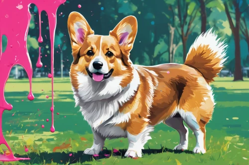 the pembroke welsh corgi,pembroke welsh corgi,welsh corgi,welsh corgi pembroke,cardigan welsh corgi,corgi,corgis,dog illustration,welsh cardigan corgi,welsh corgi cardigan,dog drawing,watercolor dog,australian collie,welschcorgi,dog digital paper,collie,color dogs,dogs digital paper,rough collie,basenji,Conceptual Art,Graffiti Art,Graffiti Art 08