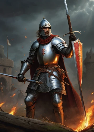 crusader,massively multiplayer online role-playing game,joan of arc,centurion,templar,roman soldier,iron mask hero,the roman centurion,paladin,knight armor,king arthur,heavy armour,knight,heroic fantasy,tyrion lannister,medieval,castleguard,cleanup,wall,knight tent,Illustration,Realistic Fantasy,Realistic Fantasy 22