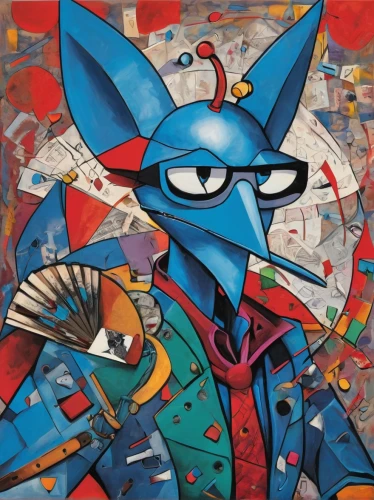 conductor,orchesta,peterbald,cubism,anthropomorphized animals,spy,abstract cartoon art,falco peregrinus,masquerade,cd cover,jackal,inspector,gambler,cartoon cat,fish-surgeon,picasso,kit fox,cangaroo,art bard,mayor,Photography,Fashion Photography,Fashion Photography 26