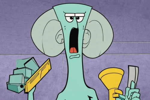 plankton,spatula,chowder,bacteriophage,claw hammer,pliers,a hammer,nematode,trowel,janitor,bot icon,monkey wrench,ball-peen hammer,barnacles,snips,phillips screwdriver,pipette,cleanup,screwdriver,television character,Art,Artistic Painting,Artistic Painting 44