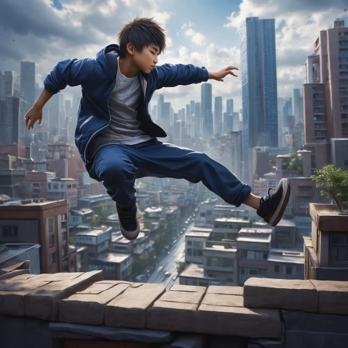 parkour,digital compositing,photo manipulation,leap of faith,jumping,world digital painting,flying girl,leap for joy,photoshop manipulation,skycraper,jump,leap,sci fiction illustration,flying,jumps,image manipulation,believe can fly,shaolin kung fu,flying seed,leaping,Photography,Documentary Photography,Documentary Photography 22