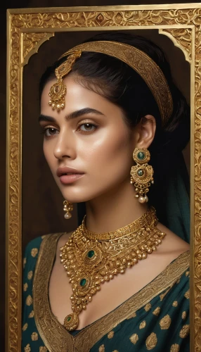 gold ornaments,gold jewelry,gold stucco frame,indian woman,bridal jewelry,radha,rajasthan,gold frame,jewellery,indian bride,jaya,bridal accessory,indian girl,jewelry manufacturing,aditi rao hydari,indian,indian art,east indian,gift of jewelry,jaipur,Photography,General,Natural