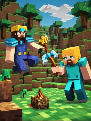 minecraft,miners,gold mining,miner,villagers,mining,pickaxe,stone background,ravine,3d render,asterales,spoiler,rendering,cobble,aaa,cheese cubes,cinema 4d,render,stony,3d rendered,Unique,Pixel,Pixel 03