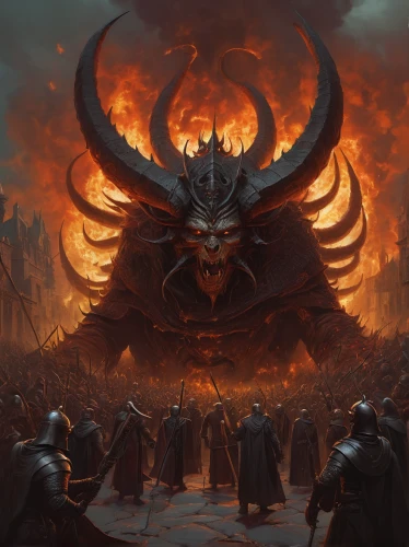 massively multiplayer online role-playing game,pillar of fire,heroic fantasy,diablo,end-of-admoria,northrend,devil wall,death god,the conflagration,door to hell,devilwood,buddhist hell,lake of fire,hall of the fallen,conflagration,warlord,carpathian,burning earth,purgatory,daemon,Illustration,Realistic Fantasy,Realistic Fantasy 28