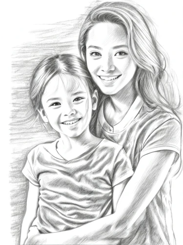 little girl and mother,coloring page,graphite,pencil drawing,coloring picture,baby with mom,girl drawing,kids illustration,charcoal drawing,mother with child,child portrait,mom and daughter,custom portrait,charcoal pencil,coloring pages,mother and daughter,photo painting,children drawing,portrait background,pencil drawings,Design Sketch,Design Sketch,Character Sketch