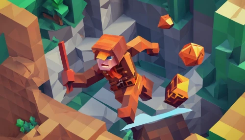 ravine,low poly,chasm,low-poly,isometric,mountain guide,miner,polygonal,cubes,adventurer,guards of the canyon,canyon,mining,cave,wood diamonds,lava cave,red cliff,dungeons,flame vine,cave man,Unique,3D,Low Poly