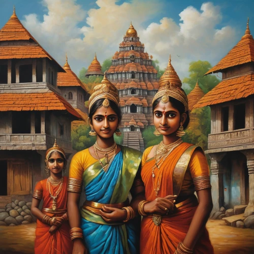 indian art,khokhloma painting,tamil culture,kerala porotta,ramayana,sangharaja,nityakalyani,ramayana festival,bengalenuhu,arrowroot family,hindu temple,kerala,indian culture,maharashtrian cuisine,karnataka,ramanguli,ramayan,janmastami,indians,devotees,Illustration,Realistic Fantasy,Realistic Fantasy 34