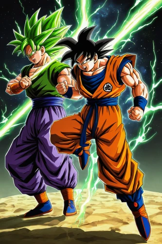 dragon ball z,dragon ball,dragonball,cleanup,patrol,goku,son goku,super cell,defense,aaa,trunks,dragon slayers,wall,takikomi gohan,kame sennin,green,aa,april fools day background,alliance,7,Illustration,Retro,Retro 22