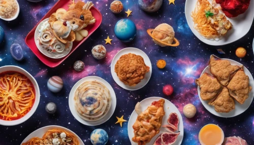 food collage,thanksgiving background,placemat,food icons,food platter,ramadan background,easter background,star kitchen,food table,platter,fairy galaxy,celestial bodies,breakfast plate,outer space,christmasbackground,playmat,april fools day background,galaxy types,christmas menu,birthday banner background,Conceptual Art,Sci-Fi,Sci-Fi 30