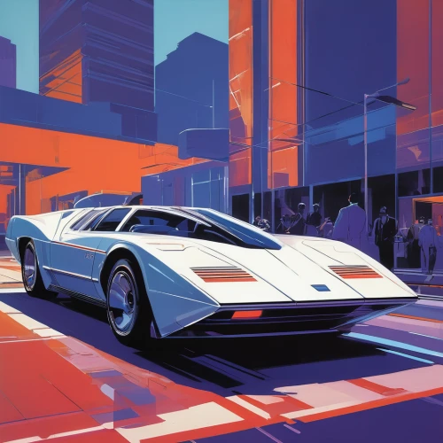 countach,ford gt 2020,lamborghini countach,futuristic car,gulf,porsche 904,illustration of a car,ford gt,vector,chrysler concorde,vector graphic,porsche 907,automotive design,lamborghini diablo,concept car,vanishing point,porsche 917,supercar,vector illustration,ford gt40,Conceptual Art,Sci-Fi,Sci-Fi 23