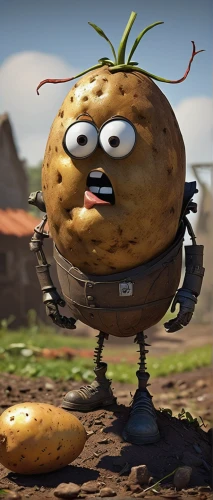 potato character,rock pear,rustic potato,potato field,russet burbank potato,potato,potatoe,country potatoes,rutabaga,tuber,potatoes,pubg mascot,soy nut,schisandraceae,pearl onion,new potatoes,bob,madagascar,cantaloupe,rabihorcado,Conceptual Art,Sci-Fi,Sci-Fi 01