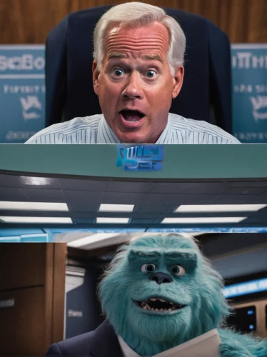 cgi,monster's inc,muppet,2021,2020,puppets,2022,nyse,schisandraceae,debate,puppet,the bears,syndrome,senator,grinch,contamination,gorilla,joe,politician,bears,Conceptual Art,Daily,Daily 04