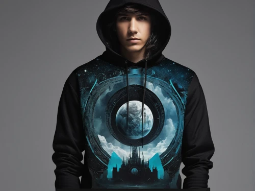 hoodie,hooded man,ordered,moon phase,cloak,sweatshirt,apparel,long-sleeved t-shirt,cool remeras,windbreaker,isolated t-shirt,outer space,online store,outer,want,hooded,online shop,clothing,merchandise,image manipulation,Photography,Artistic Photography,Artistic Photography 06