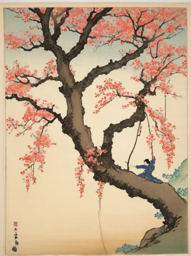 cool woodblock images,plum blossoms,the japanese tree,woodblock prints,blue birds and blossom,silk tree,plum blossom,sakura tree,japanese art,apricot blossom,blossom tree,oriental painting,cherry blossom tree,the cherry blossoms,cherry tree,ikebana,almond blossoms,japanese column cherry,tree blossoms,japanese floral background,Illustration,Japanese style,Japanese Style 21