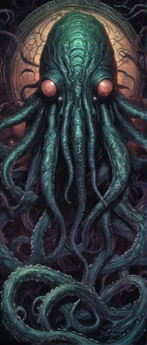 kraken,cuthulu,octopus,tentacles,symbiotic,apiarium,god of the sea,nautilus,tentacle,zodiac,deep sea nautilus,sea god,cnidaria,cephalopod,argus,the vessel,deep sea,octopus tentacles,medusa gorgon,medusa,Illustration,Realistic Fantasy,Realistic Fantasy 47