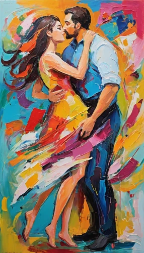 salsa dance,dancing couple,argentinian tango,latin dance,tango argentino,dance with canvases,tango,ballroom dance,country-western dance,dancers,dance,oil painting on canvas,flamenco,love dance,dancing,dancesport,to dance,art painting,square dance,waltz,Conceptual Art,Oil color,Oil Color 20