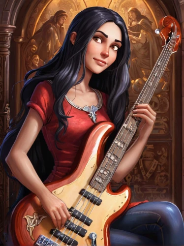 bass guitar,guitar,guitar player,bassist,musician,bass violin,electric bass,ukulele,violin woman,rosa ' amber cover,luthier,art bard,electric guitar,stringed instrument,playing the guitar,music fantasy,guitarist,woman playing,bass,concert guitar,Conceptual Art,Fantasy,Fantasy 27