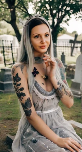 cemetary,magnolia cemetery,hollywood cemetery,dead bride,tattoo girl,catrina,grave jewelry,fae,ammo,catrina calavera,silphie,voodoo woman,celtic queen,vampire woman,old graveyard,tombstones,goth woman,sex doll,jew cemetery,vampire lady