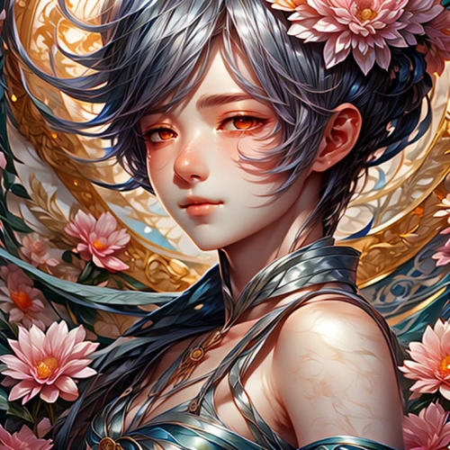 flower fairy,blossoms,flora,petals,japanese floral background,wreath of flowers,blooming wreath,falling flowers,fantasy portrait,celestial chrysanthemum,white blossom,floral background,girl in flowers,floral wreath,fallen petals,flowers celestial,camellia,peony,sakura wreath,flower painting