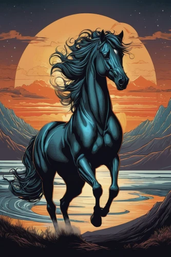 black horse,painted horse,colorful horse,equine,wild horse,dream horse,unicorn art,unicorn background,pegasus,alpha horse,horse-heal,horse,horseman,sea-horse,fire horse,carousel horse,arabian horse,bay horses,centaur,carnival horse,Illustration,Black and White,Black and White 01