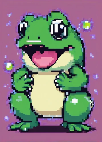 kawaii frog,yoshi,pixaba,pixel art,frog background,kawaii frogs,boreal toad,beaked toad,frog,plains spadefoot,bufo,running frog,true toad,frog man,water frog,frog prince,bulbasaur,pixel,frog king,frog through,Unique,Pixel,Pixel 02