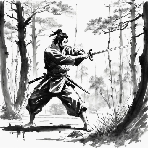 yi sun sin,daitō-ryū aiki-jūjutsu,sōjutsu,kenjutsu,samurai fighter,shaolin kung fu,samurai,taijiquan,japanese martial arts,xing yi quan,sambo (martial art),eskrima,haidong gumdo,baguazhang,shinobi,swordsman,dobok,erhu,kungfu,wushu,Illustration,Black and White,Black and White 34