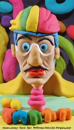plasticine,play-doh,play doh,play dough,clay animation,groucho marx,motor skills toy,sugar paste,marzipan figures,brigadier,plastic toy,clay doll,clay figures,piñata,plastic arts,colored icing,game figure,educational toy,3d figure,liquorice allsorts,Unique,3D,Clay