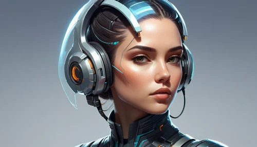 headset,vector girl,sci fiction illustration,wireless headset,cyborg,scifi,headset profile,futuristic,echo,cybernetics,sci fi,robot icon,ai,head woman,cyber,humanoid,andromeda,droid,robotic,sci-fi,Conceptual Art,Daily,Daily 02