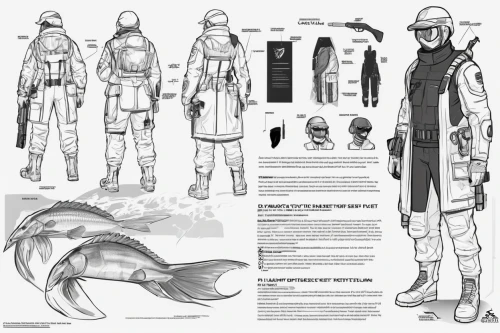 dry suit,grey fox,kakashi hatake,diving equipment,protective clothing,costume design,sea scouts,seal hunting,concept art,aquanaut,protective suit,divemaster,marine mammal,marine animal,concepts,illustrations,high-visibility clothing,sea devil,martial arts uniform,spacesuit,Unique,Design,Character Design