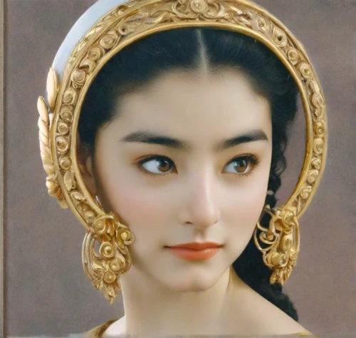 cepora judith,eurasian,yi sun sin,chinese art,figurine,the angel with the veronica veil,thracian,xiangwei,asian woman,oriental princess,songpyeon,xuan lian,seolleongtang,diadem,geisha,rou jia mo,oriental painting,athena,cleopatra,shakyamuni